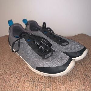 CROCS Gray and Black Athletic Shoes
